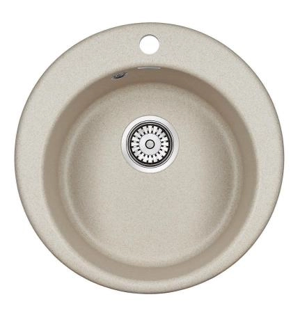 Мойка для кухни Paulmark GELEGEN, PM404800-BE, бежевый, D475 мм