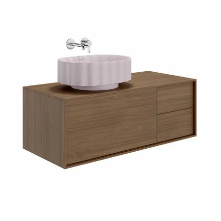 Раковина Kerama Marazzi CONCHIGLIA КОНКИЛЬЯ CC.wb.50\MAL накладная 50, мальва матовая