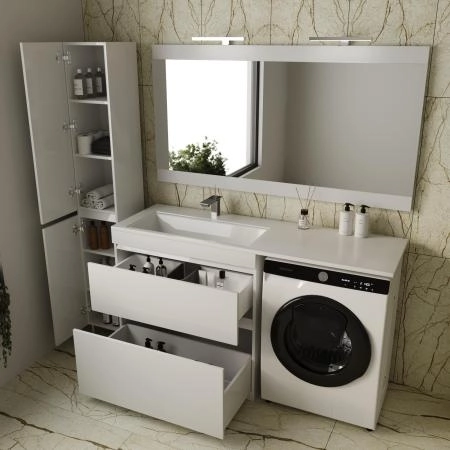 Зеркало Style Line Даллас 150, Люкс белое