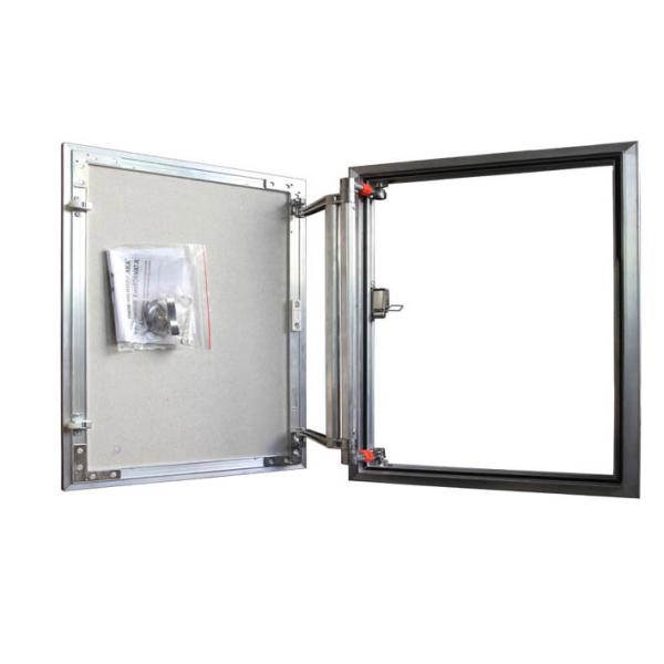 Ревизионный люк Евроформат АТР 30-30 настенный под плитку ПРАКТИКА