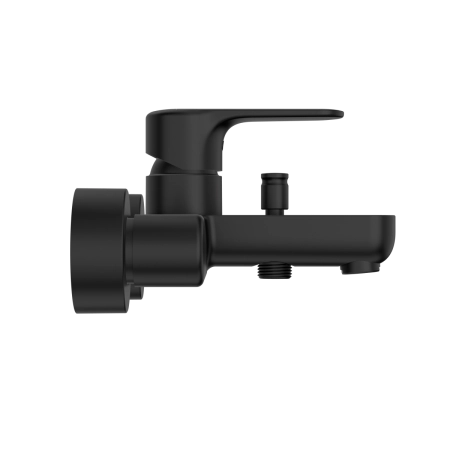 Смеситель VitrA Root Round  A4272536EXP настенный однорычажный матовый черный латунь