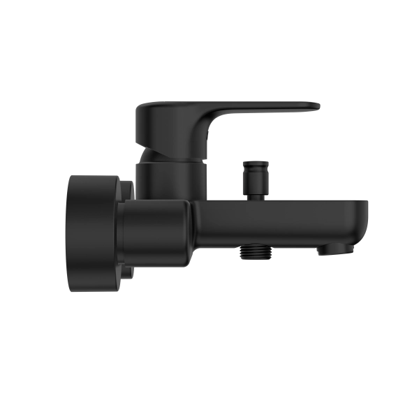 Смеситель VitrA Root Round  A4272536EXP настенный однорычажный матовый черный латунь