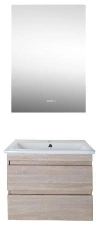 Тумба ASB-Mebel Лира 60 Дуб Сонома подвесная под умывальник Элина 60