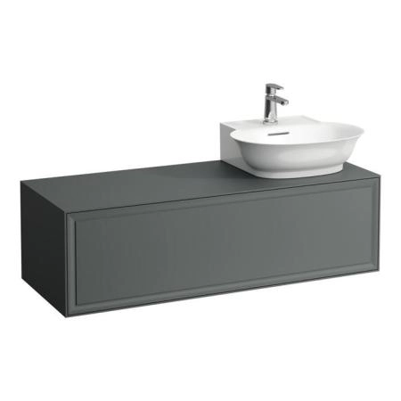 Laufen New Classic Тумба с раковиной, DX, 117.5х45.5х34.5см, 1 ящик, подвесная, цвет: серый