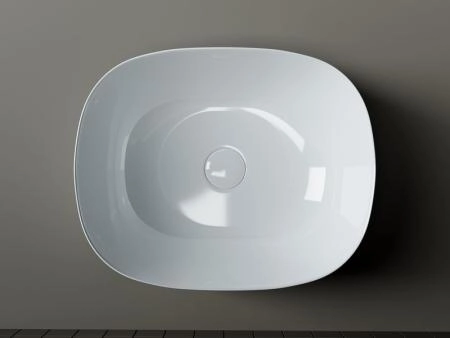 Умывальник чаша накладная овальная Element 460x350x155мм