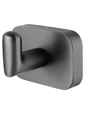 Крючок для ванной WONZON & WOGHAND GRAFFITY, Темный графит (WW-9315-BGM)