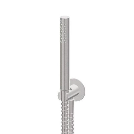 Newform X-Steel 316 Ручной душ, кронштейн-уголок 1/2", шланг: 150 см, цвет: нержавеющая сталь