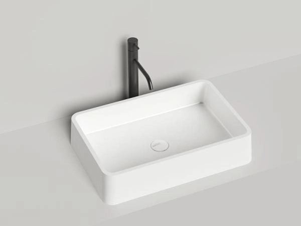 Раковина Salini GLORIA 07 S-Stone матовая 60x40 1102207M накладная