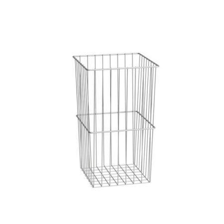 Laufen Base Бельевая корзина для высоких шкафов, 27x27x45см., цвет: хром