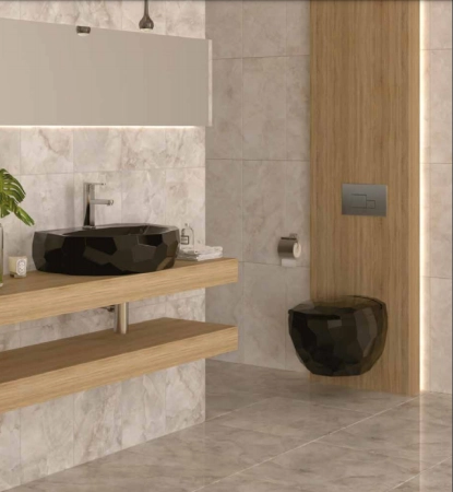 Унитаз BeWash Bekinger подвесной с сиденьем микролифт черный глянец 87303206