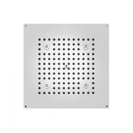 BOSSINI DREAM-CUBE Верхний душ 470 x 370 мм с 4 LED RGB, блок питания/управления, Cromoterapia, гибкая подводка, цвет: хром