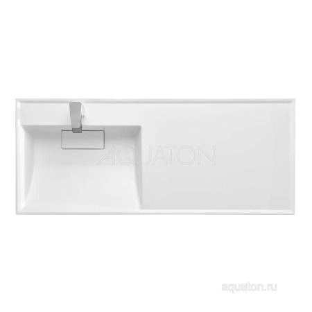 Раковина AQUATON Лондри 1200 белая левая 1A72843KLH01L