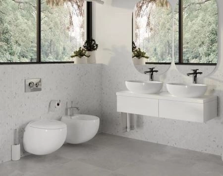 Раковина Sanita luxe Ringo на столешницу 530х340х150 мм RNGSLWB01C