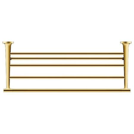 Duravit Starck T Полочка для полотенец 61x23.2см, подвесная, цвет: Gold Polished