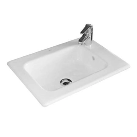 Roca Debba Compact Unik Раковина встраиваемая сверху 50x36см, с 1 отв., цвет: белый