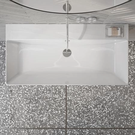 Catalano Zero Раковина 100x50см, без отв., цвет: белый глянцевый