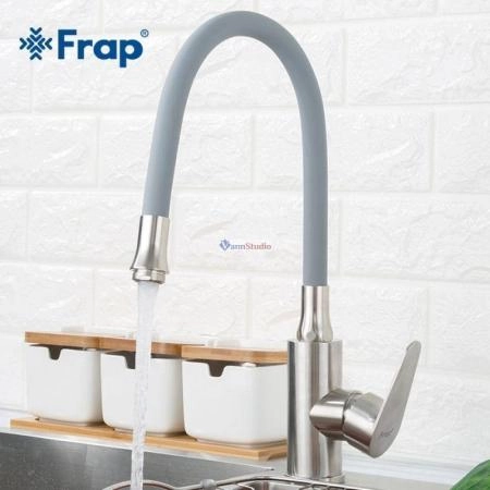 Смеситель для кухни Frap F4448 сатин