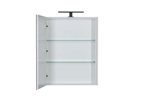 Зеркало шкаф Aquanet Латина 60 цвет белый