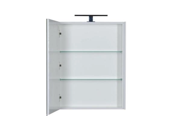 Зеркало шкаф Aquanet Латина 60 цвет белый