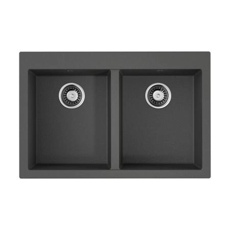Кухонная мойка Omoikiri Bosen 80-2-PL Tetogranit/платина 4993843
