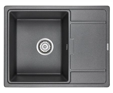 Мойка для кухни Paulmark WEIMAR, PM216550-DG, графит, 650х500 мм