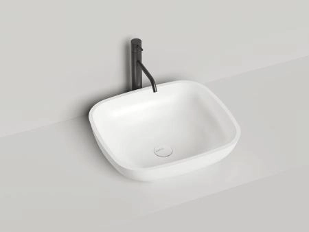 Раковина Salini GLORIA 08 S-Stone матовая 50x45 1102208M накладная
