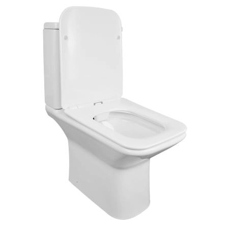 Унитазы Azario Унитаз-компакт безободковый Azario Formal AZ-1353B с крышкой микролифт