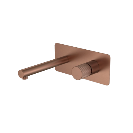Смеситель STICK Boheme из стены BRUSHED BRONZE ручка LINEA 125-BRB.3
