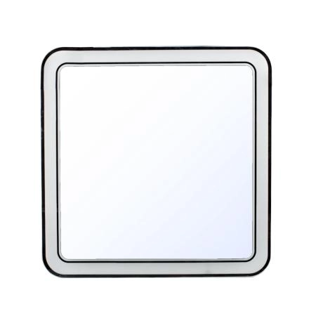 Зеркало Style Line Атлантика 60*60 с подсветкой и часами