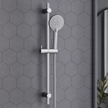 Душевой комплект RedBlu by Damixa Origin One 918100000 хром, серый