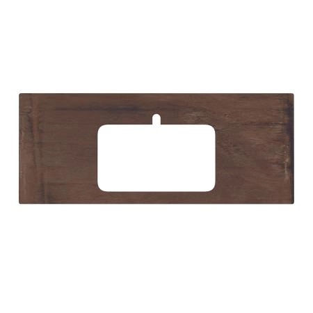 Столешница Kerama Marazzi PLAZA NEXT ПЛАЗА НЕКСТ PL2.DD571300R\120 Столешница из керамогранита для раковин, встраиваемых сверху, Про Феррум 120 см, коричневый натуральный