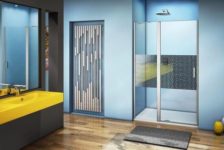 Душевая дверь GOOD DOOR Fantasy WTW-130-F-CH 130x185 см