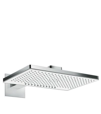 Верхний душ Hansgrohe Rainmaker Select 24005400 460x300 2jet, для (01800180) хром/белый