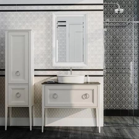 Зеркало Kerama Marazzi PLAZA CLASSIC ПЛАЗА КЛАССИК PL.C.mi.65\WHT 65, белое матовое