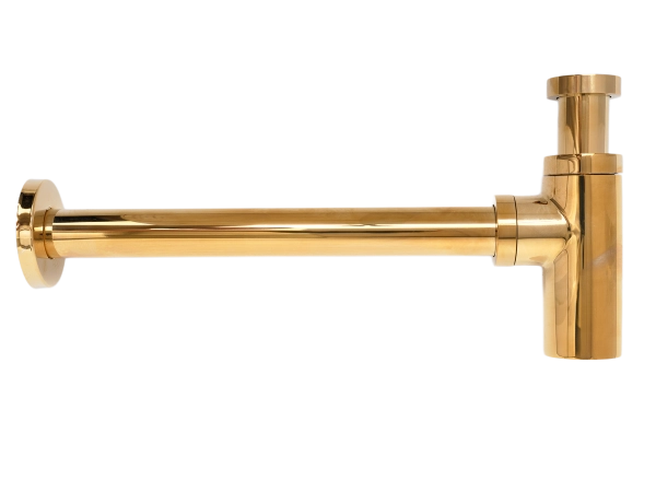 Сифон для раковины Gid G-64GD 75506S золотой
