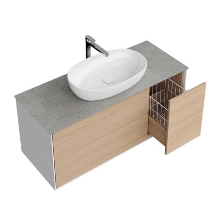 Тумба Kerama Marazzi PLAZA MODERN ПЛАЗА МОДЕРН PLB.M.120.3\OAK.V подвесная 120 дуб виченца 3 ящика