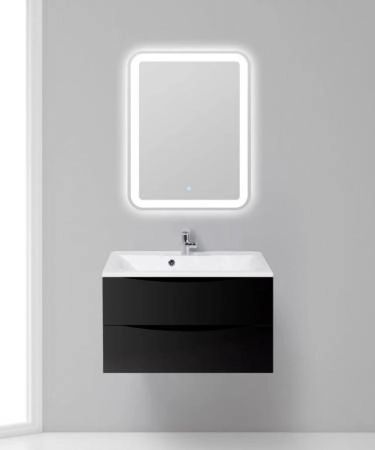 Тумба под раковину Belbagno MARINO Rovere Bianco подвесная 800x450x500 MARINO-800-2C-SO-WO-P