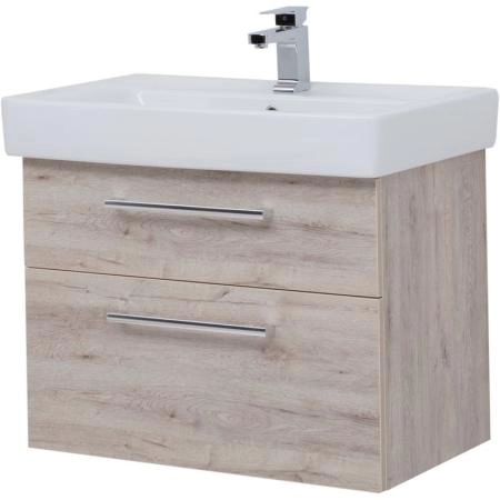 Тумба Dreja Q MAX 80 см под умывальник Q-80, дуб кантри, подвесная