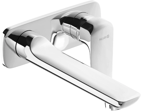 Смеситель Kludi Ameo 412450575 для раковины,, длина излива 23.5 см