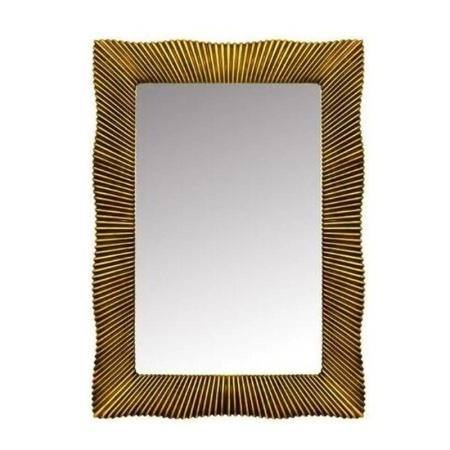 Зеркало Boheme прямоугольное 80х120 520, антика патина с подсветкой