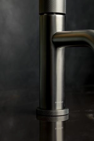 Смеситель STICK Boheme для умыв. низ. Gun Metal TOUCH 121-GM.2