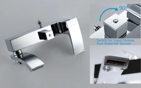 Душевая система Gappo G2407-11 для ванны, цвет хром