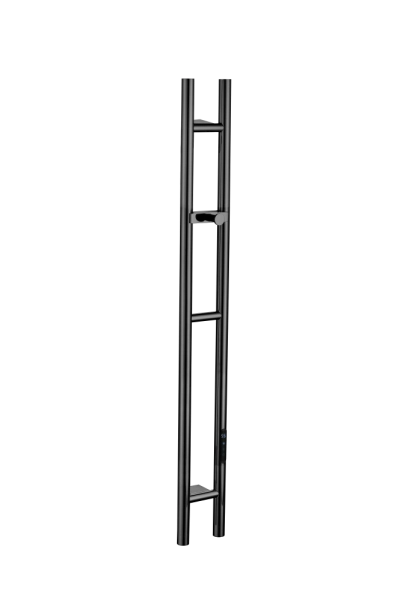Полотенцесушитель электрический Boheme 2-трубы круглый SHINE GUN METAL 729-SGM