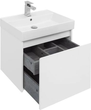 Тумба под раковину Aquanet Nova Lite 60 белый (1 ящик)