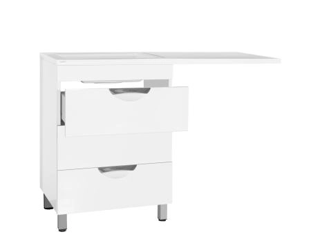 Тумба под раковину Style Line Elfante Жасмин 60 (3 ящ.) Люкс PLUS