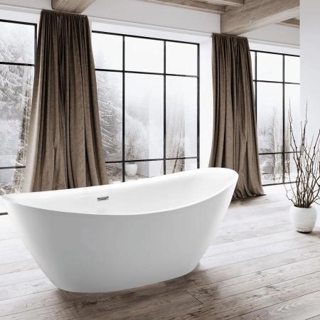 Ванна акриловая Vincea VBT-203, 1800*850*650, цвет белый