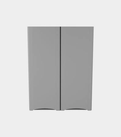 Подвесной Шкаф Style Line Бергамо мини 600 Люкс антискрейтч серый, PLUS
