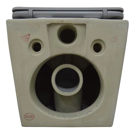 Унитаз подвесной Azario Grado 370х490х370 безободковый, с быстросъемныйм сидением микролифт, серый матовый (AZ-0046 SP MDG)