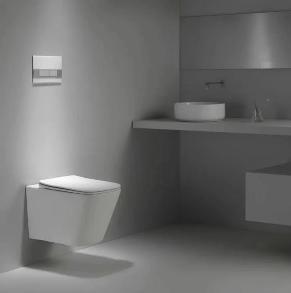 Унитаз Cerutti SPA MAIELLA Aria MW подвесной безободковый белый матовый CT9164 (500х350х320)