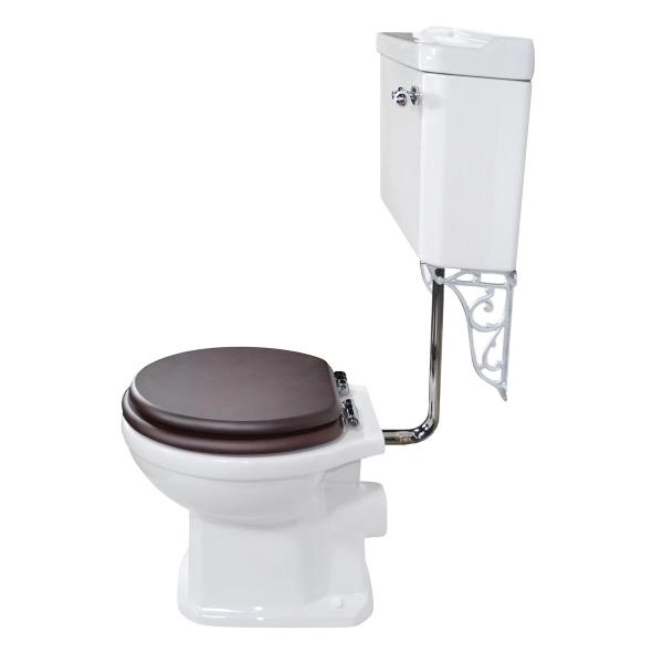 Унитаз Magliezza Retro 7009 (горизонтальный выпуск) в комплекте с крепежем